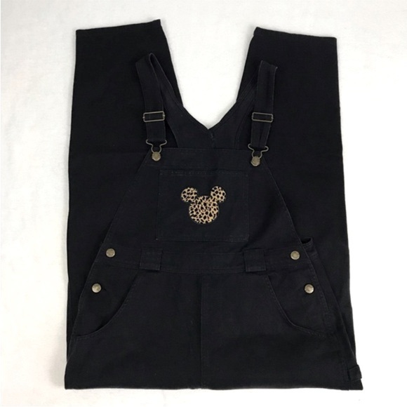 RARE The Disney Catalog Leopard Mickey Overalls - Picture 1 of 5